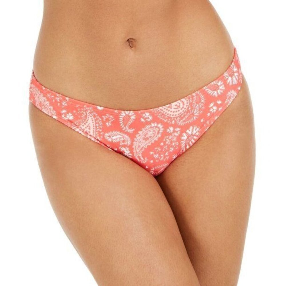 MICHAEL Michael Kors Womens Medium Classic Bikini Bottoms Geranium Bandana 1429